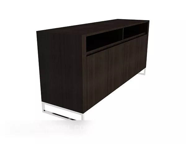 Modern Dark Side Cabinet 3d model Modern Dark Side Cabinet 3d model