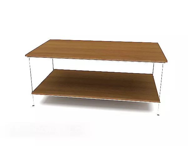 Modern Double-decker Sofa Coffee Table 3d model Modern Double-decker Sofa Coffee Table 3d model