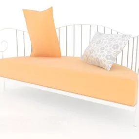 Modern Fashion Double Sofa 3d model