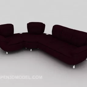 Modern Fashion Minimalist Sofa 3d model