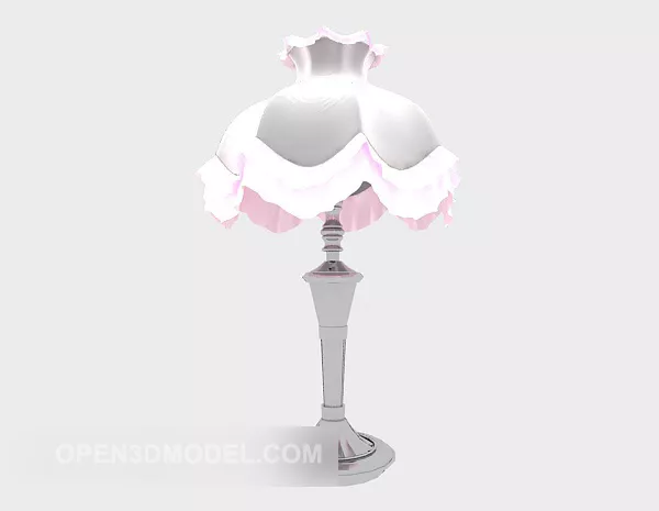 Modern Fresh Table Lamp 3d model Modern Fresh Table Lamp 3d model