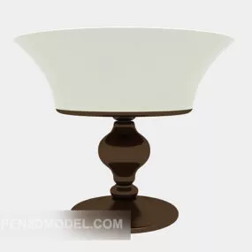 Modern Shade Hotel Table Lamp 3d model