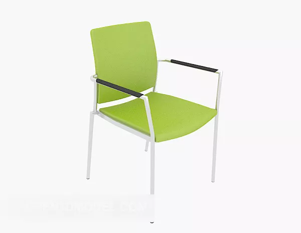 Modern Green Plastic Chair 3d model Modern Green Plastic Chair 3d model