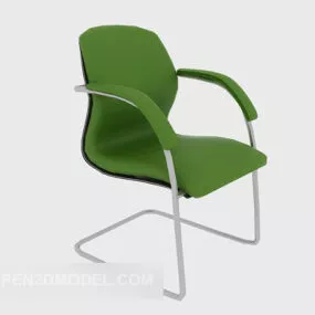 Modern Green Lounge Chair 3d model