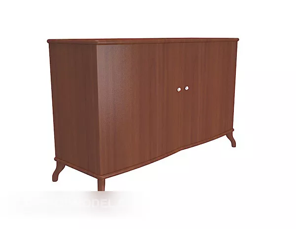 Side Locker Different Height 3d model