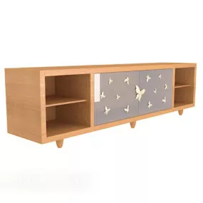 Modern Home Tv Cabinet 3d model
