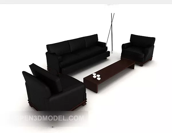 Modern Home Combination Sofa 3d model Modern Home Combination Sofa 3d model