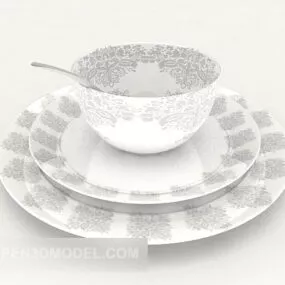 Modern Home Dish 3d model