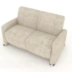 Modern Home Double Sofa 3d model