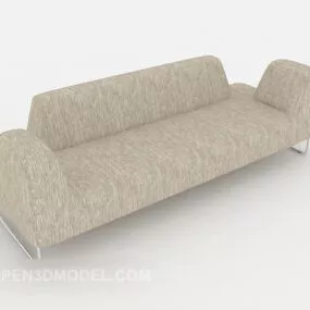 Modern Home Light Sofa 3d model