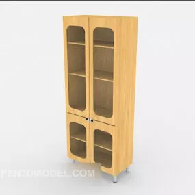 Modern Home Minimalist Display Cabinet 3d model