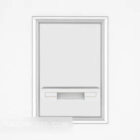 Modern Home Mirror Frame 3d model