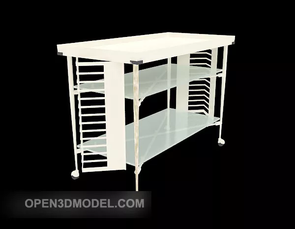 Modern Home Shoe Cabinet 3d model Modern Home Shoe Cabinet 3d model