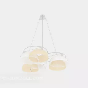 Modern Home Simple Chandelier 3d model