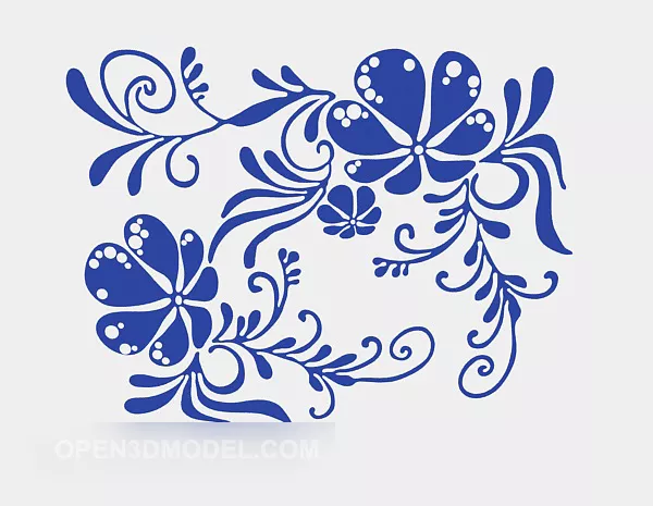 Modern Home Wall Painting 3d model Modern Home Wall Painting 3d model