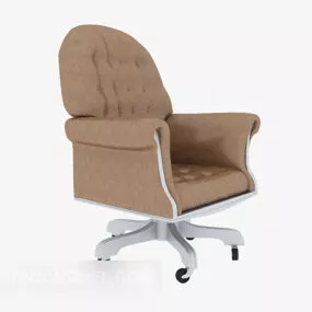 Modern Leather Office Chair 3d model