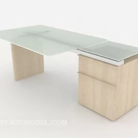 Modern Light Desk 3d model