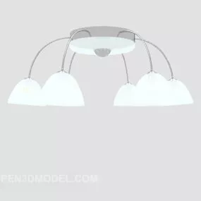 Modern Ceiling Living Room Chandelier 3d model