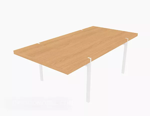 Modern Living Room Rectangular Coffee Table 3d model Modern Living Room Rectangular Coffee Table 3d model