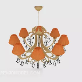 Modern Design Living Room Furniture Chandelier 3d model