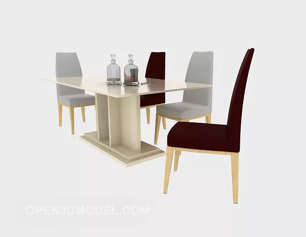 Resident Apartment Complex Architecture Building 3d model