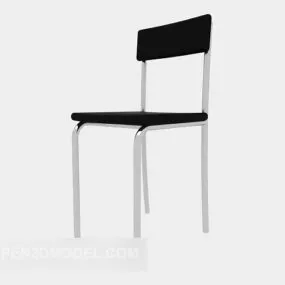 Modern Metal Dining Chair 3d model