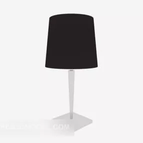 Modern Minimalist Black Table Lamp 3d model