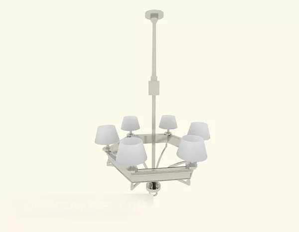 Modern Minimalist Common Chandelier 3d model Modern Minimalist Common Chandelier 3d model