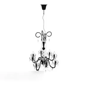 Modern Minimalist Craft Chandelier 3d model