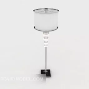 Modern Minimalist Floor Lamp White 3d model