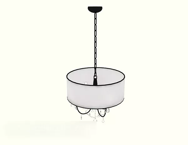 Modern Minimalist Generous Chandelier 3d model Modern Minimalist Generous Chandelier 3d model
