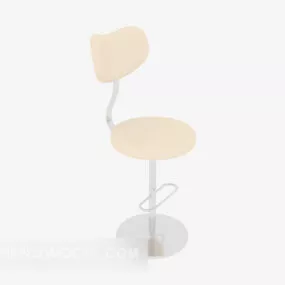 Modern Minimalist High Chair V2 3d model