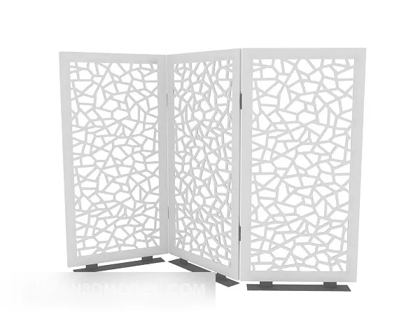 Modern Minimalist Screen 3d model Modern Minimalist Screen 3d model