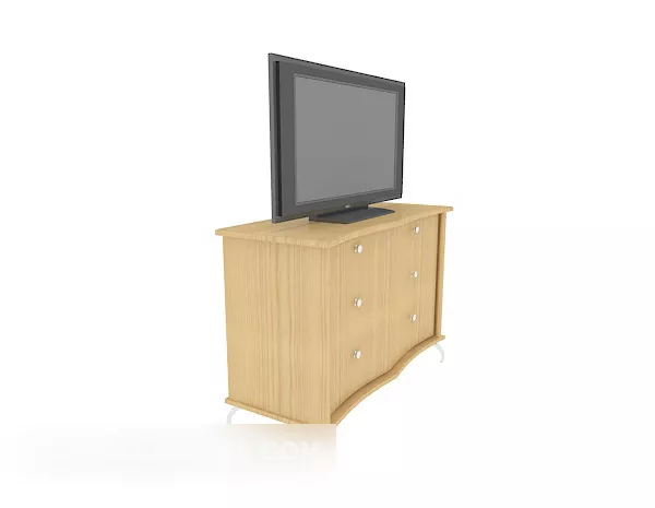 Modern Minimalist Side Cabinet, Tv Cabinet 3d model Modern Minimalist Side Cabinet, Tv Cabinet 3d model