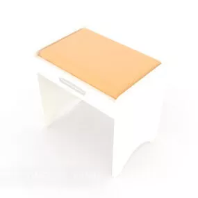 Modern Minimalist Stool 3d model