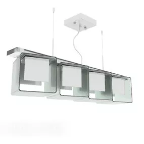 Modern Minimalist Style Chandelier 3d model