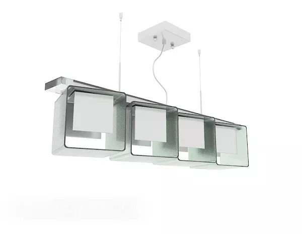 Modern Minimalist Style Chandelier 3d model Modern Minimalist Style Chandelier 3d model
