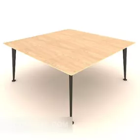 Modern Minimalist Style Coffee Table 3d model