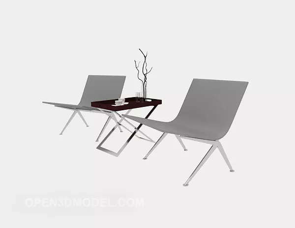 Low Wood Lounge 3d model