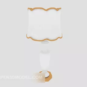 Modern Minimalist Table Lamp White 3d model