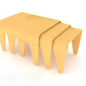 Modern Personality Characteristic Sat Table 3d model