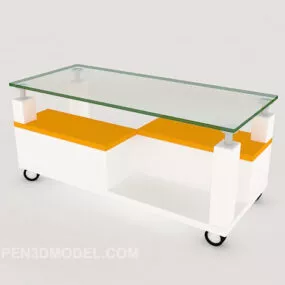 Modern Personality Simple Coffee Table 3d model