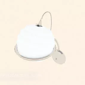 Modern Home White Wall Lamp 3d model