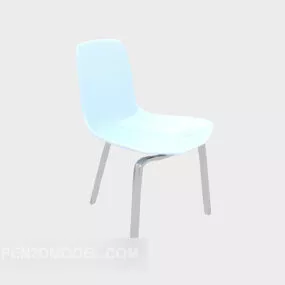 Modern Plastic Lounge Chair 3d model