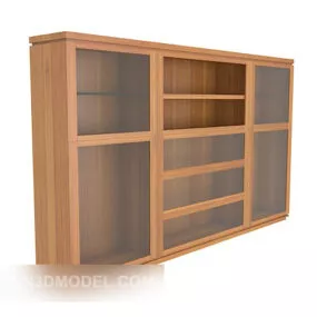 Modern Practical Display Cabinet 3d model