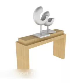 Modern Side Table Swing 3d model