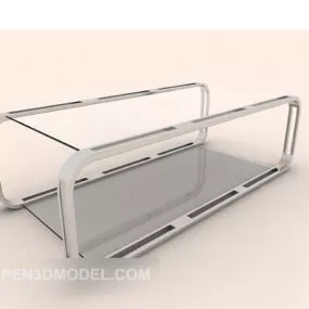 Modern Simple Coffee Table Furniture 3d model