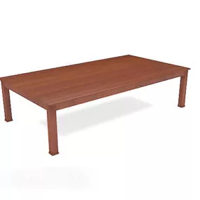 Modern Simple Home Sofa Coffee Table 3d model