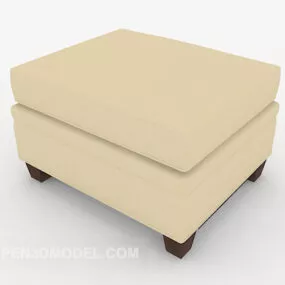 Modern Simple Light Light Stool 3d model