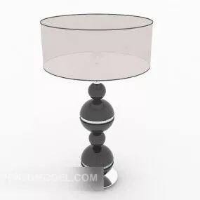 Modern Simple Living Room Table Lamp 3d model